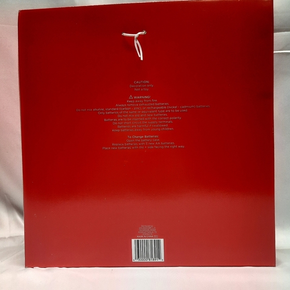 NIB 10 LED Lighted Gold Glitter & Sequin Star Tree topper 11" - Picture 4 of 7